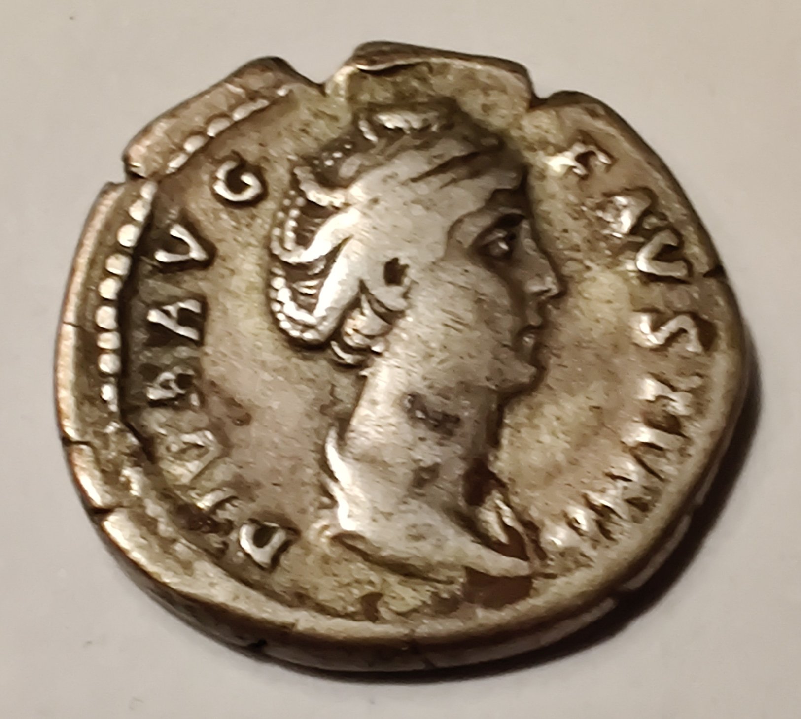 Women-Of-Rome---New-Addition,-Faustina-Sr-Denarius---ID-Confirmation