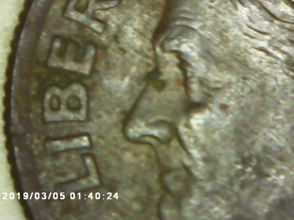 2001-D-Redish-Brown-Looking-Dime-What-Is-The-Cause-Of-This?
