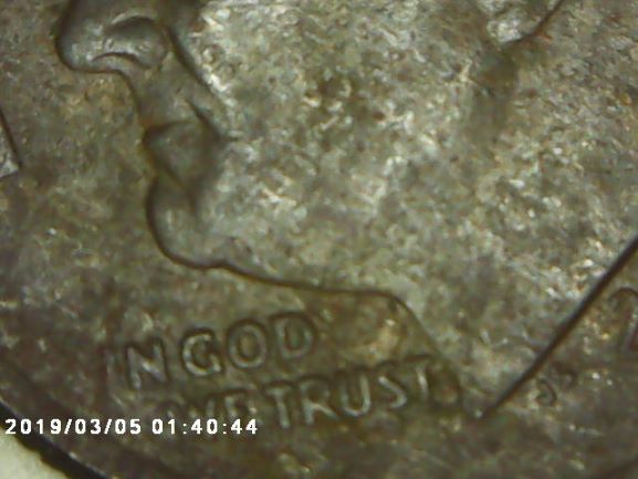 2001-D-Redish-Brown-Looking-Dime-What-Is-The-Cause-Of-This?