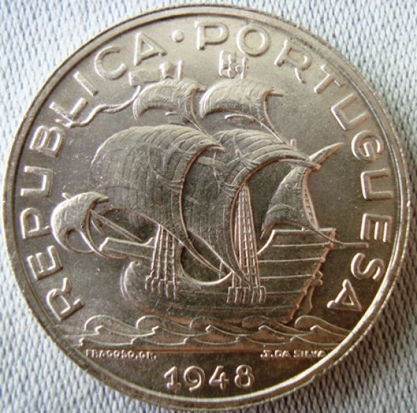 Portugal-10-Escudos-1948