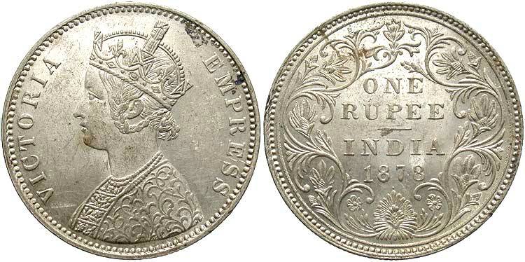 1878-Rupee