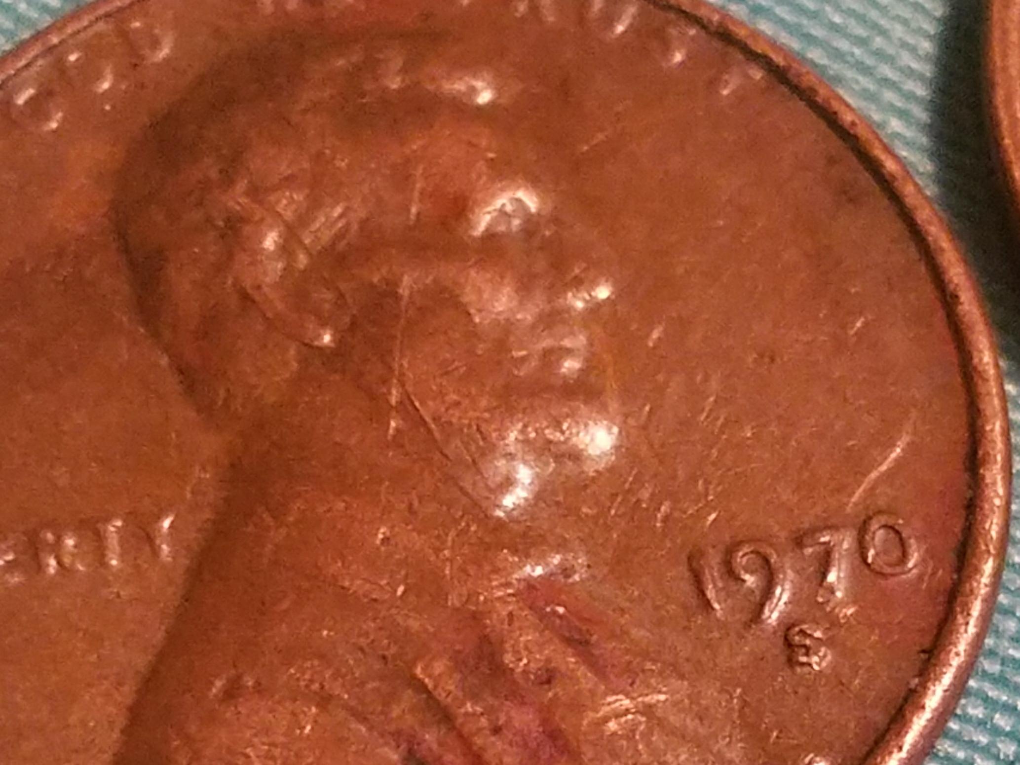 Four-Lincoln-Pennies,-All-1970's-D-And-S-Mints.