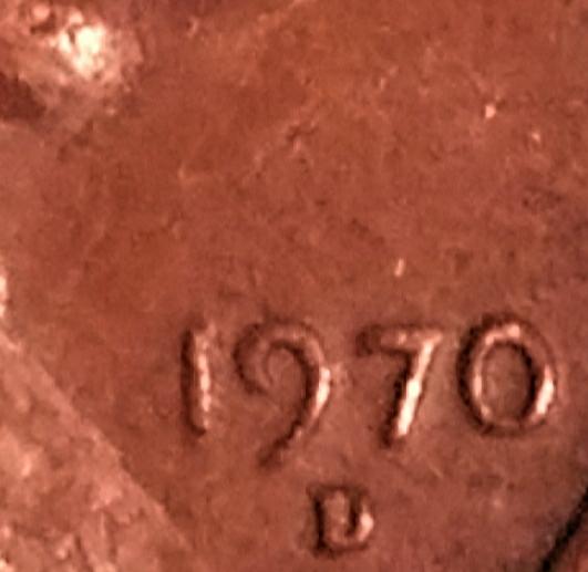 Four-Lincoln-Pennies,-All-1970's-D-And-S-Mints.