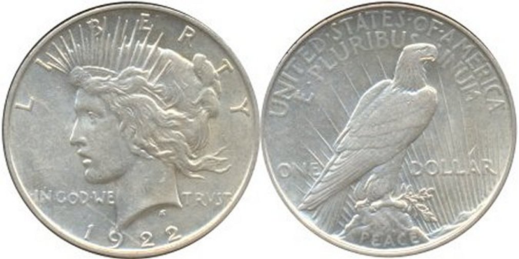 1922-Peace-Dollar