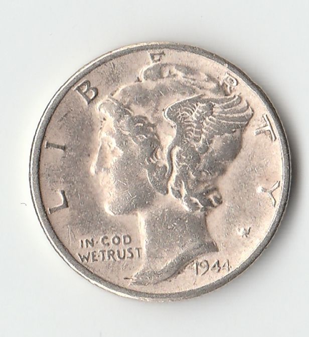 1944-Mercury-Dime