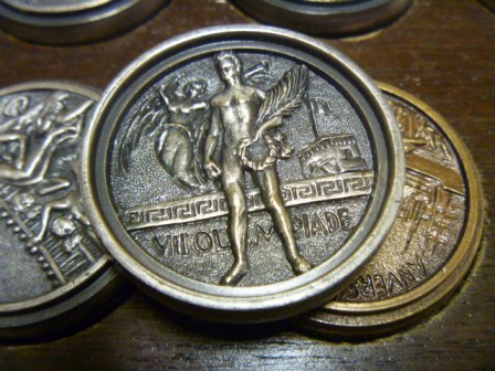 Anyone-Want-To-Take-A-Guess?-|-Replica-Olympic-Prize-Medals
