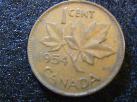 1954-Canada-Cent