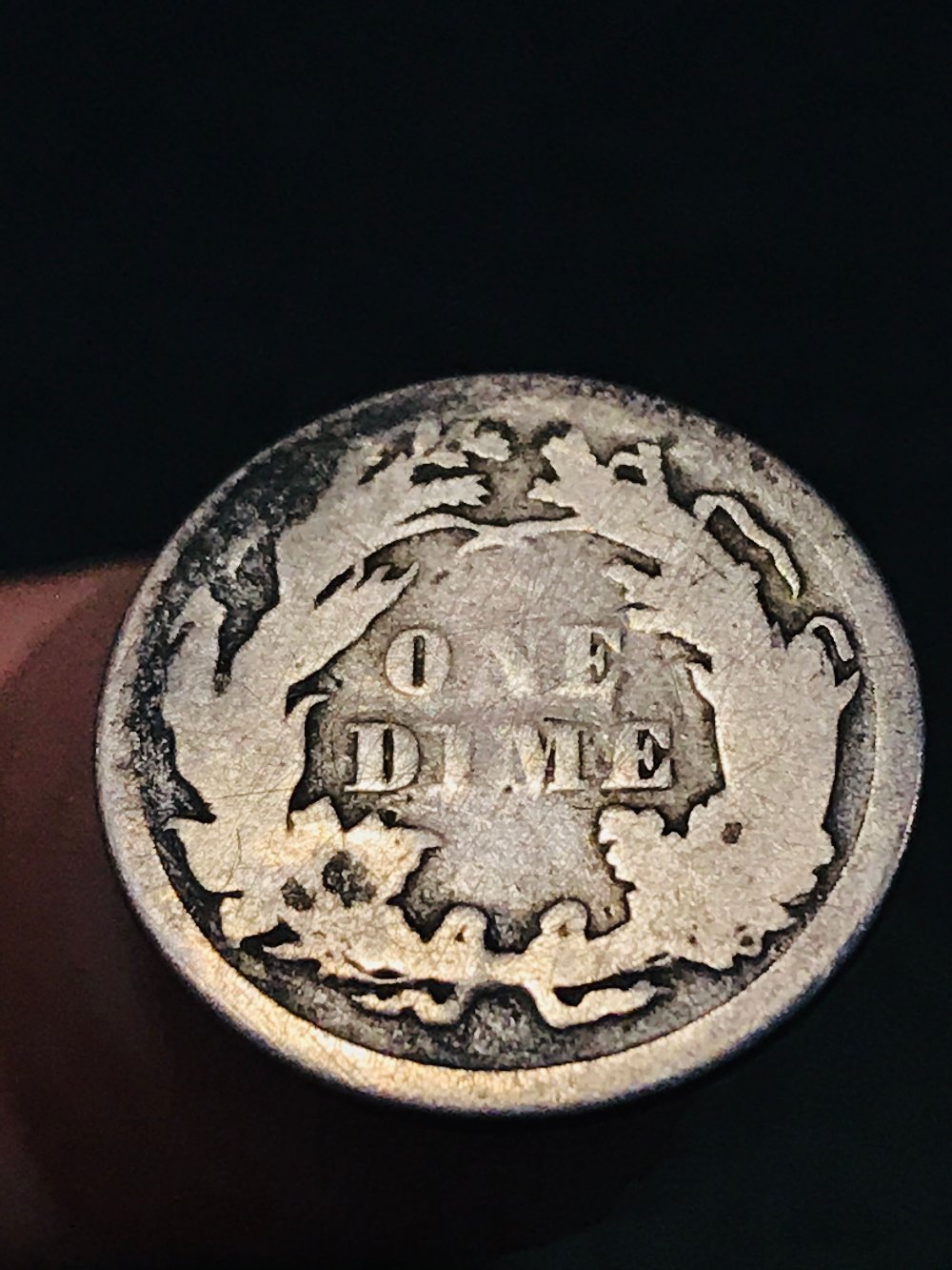 1866-P-Seated-Liberty-Dime--Grade-And-Value?-Is-It-A-Good-Find?