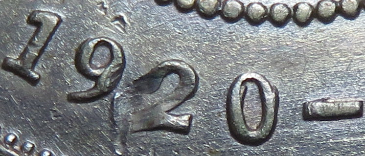 Please-Comment-Prooflike-1920-Straits-50c-W/Repunched-Date?