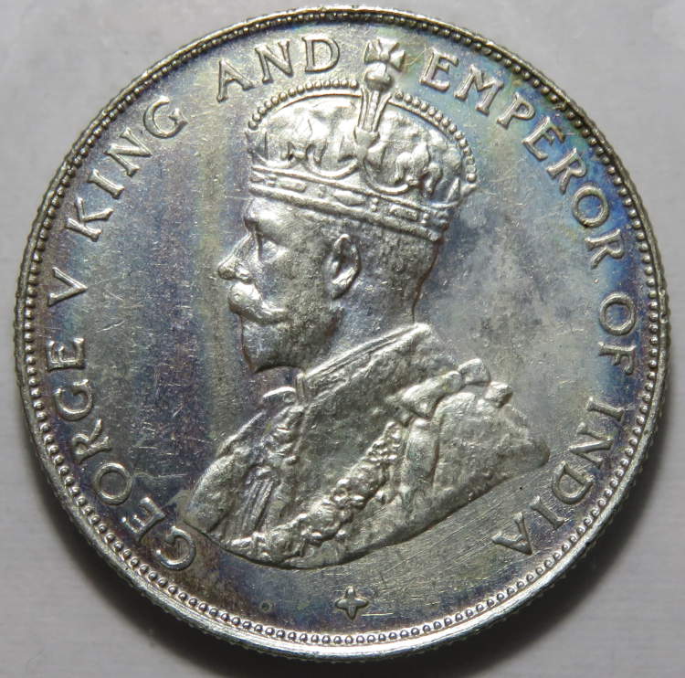 Please-Comment-Prooflike-1920-Straits-50c-W/Repunched-Date?