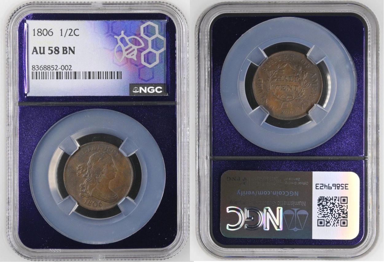 1806-Traderbea-Half-Cent--Surprised-It-Received-A-Straight-Grade.
