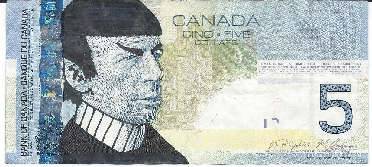 Trademarks-And-Copyrights-On-Canadian-Currency