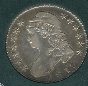 1818/7-Bust-Half