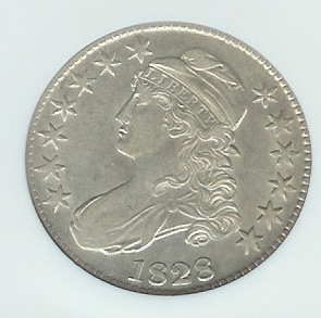 1828-Bust-Half