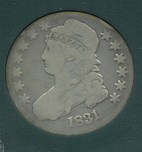 1831-Bust-Half
