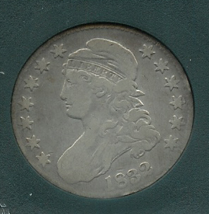 1832-Bust-Half