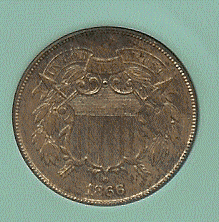 1866-Two-Cent