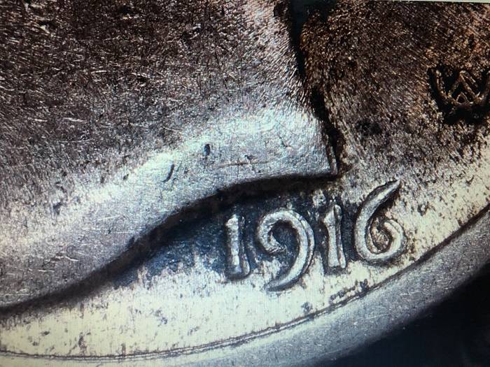 1916-FSB-Mercury-Dime-DDO-Error?--Very-Prominent.--Rare?--Comments?--Fake?