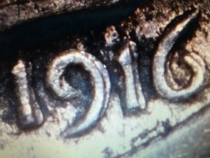 1916-FSB-Mercury-Dime-DDO-Error?--Very-Prominent.--Rare?--Comments?--Fake?