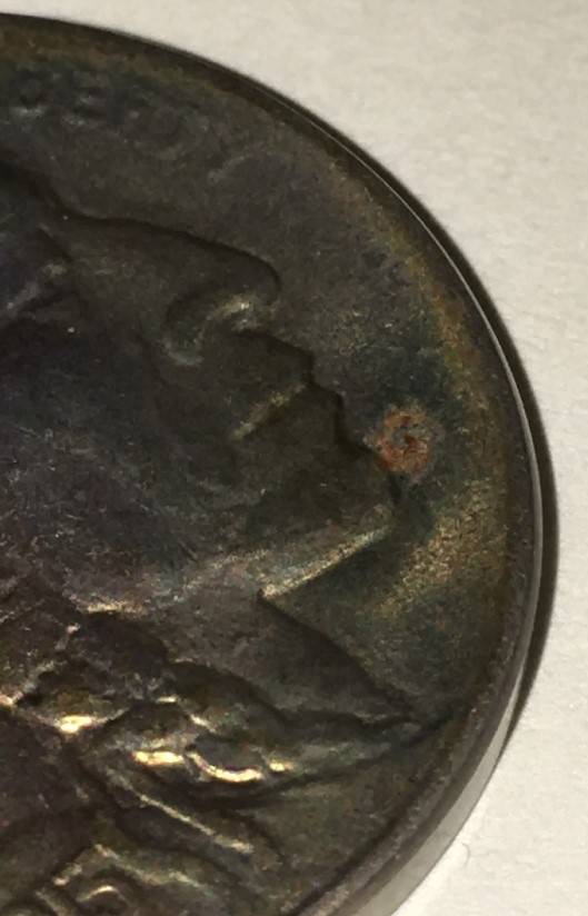 1909-VDB-Lincoln-Cent.--Spot-By-Head?--Any-Metallurgists?