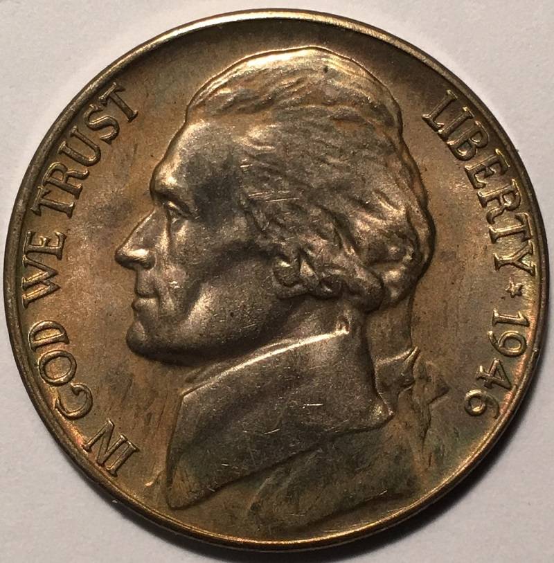 1946-D-Jefferson-Nickel.--Grade...