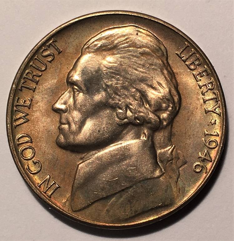 1946-D-Jefferson-Nickel.--Grade...