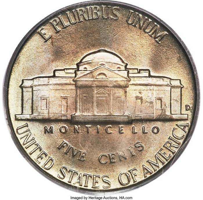 1946-D-Jefferson-Nickel.--Grade...