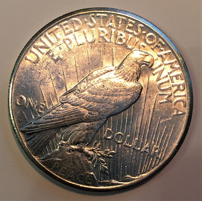 1922-S-Peace-Dollar-/-VAM-3-Tripled--Reverse-Verify