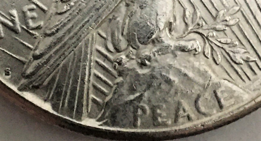 1922-S-Peace-Dollar-/-VAM-3-Tripled--Reverse-Verify