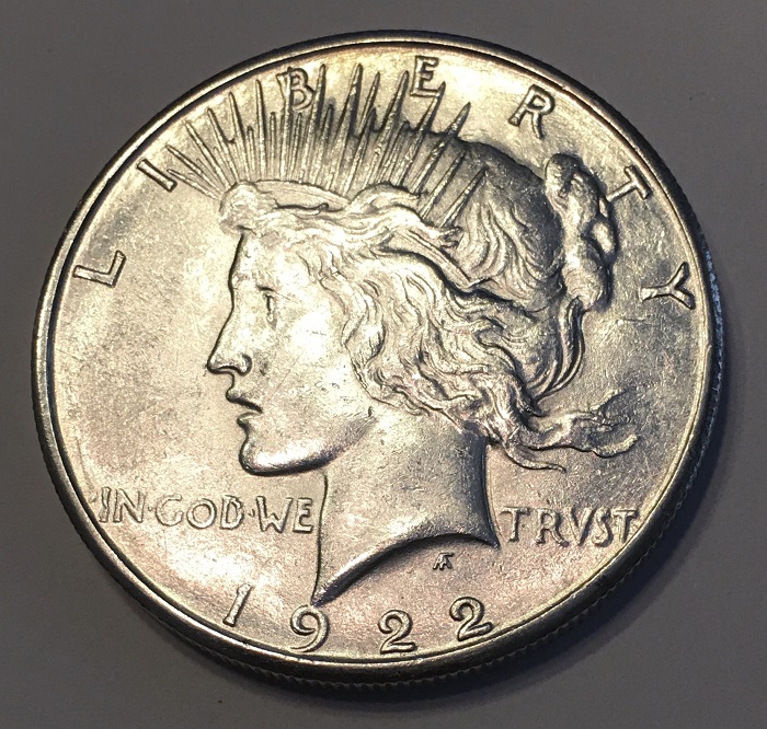 1922-S-Peace-Dollar-/-VAM-3-Tripled--Reverse-Verify