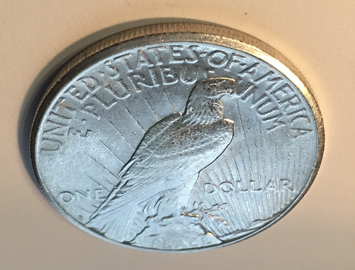1922-S-Peace-Dollar-/-VAM-3-Tripled--Reverse-Verify