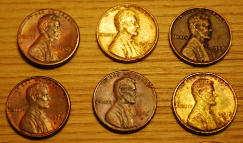 What-Has-Caused-The-Coloring-Of-These-Coins?