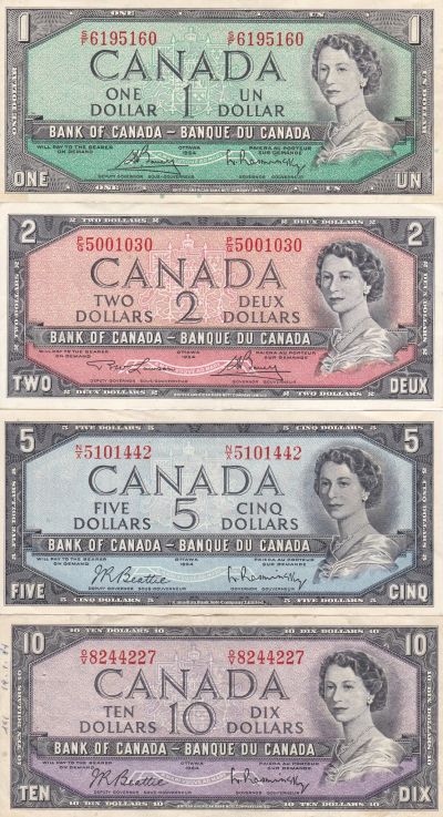 Sharing-My-Canadian-Banknotes-I.-1937,1954-Modified,1967