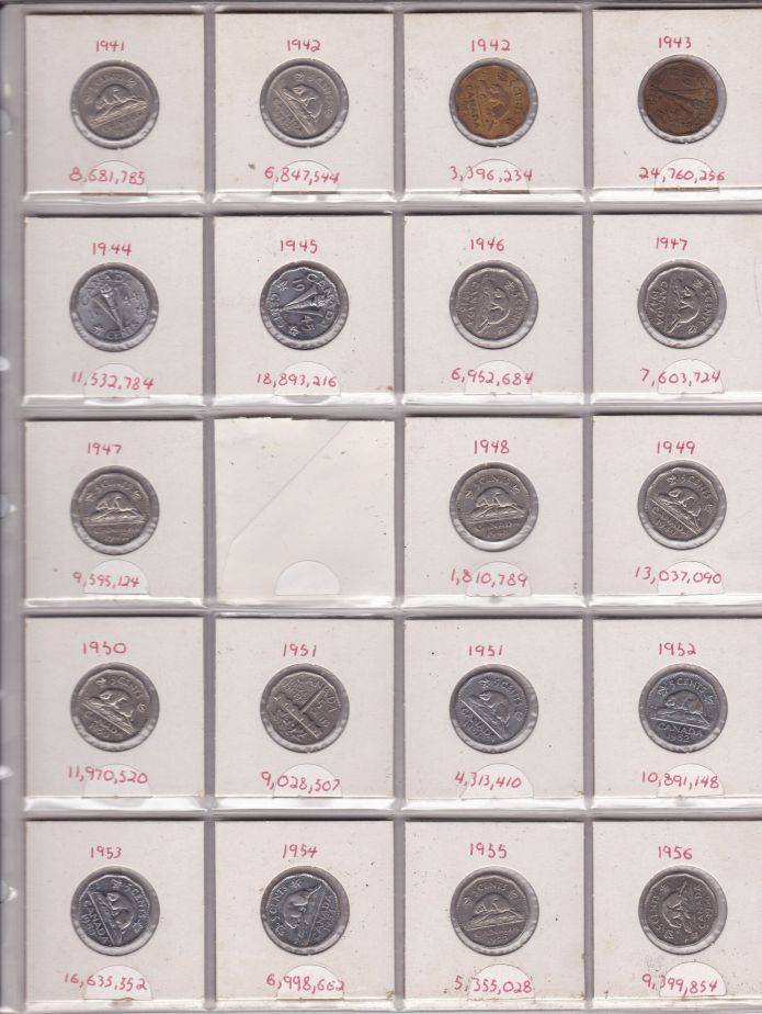 Sharing-My-Canadian-Coins.-5-Cent-50-Cents