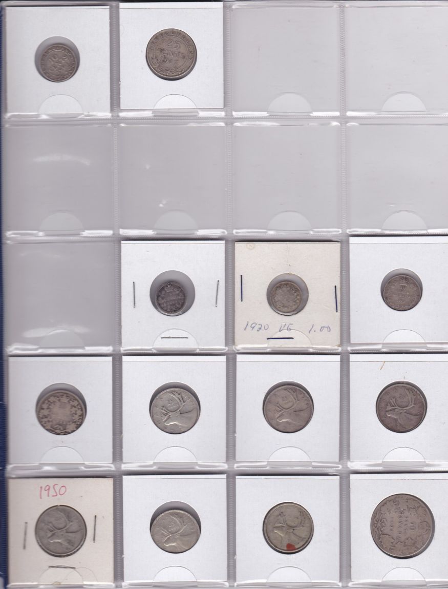 Sharing-My-Canadian-Coins.-5-Cent-50-Cents