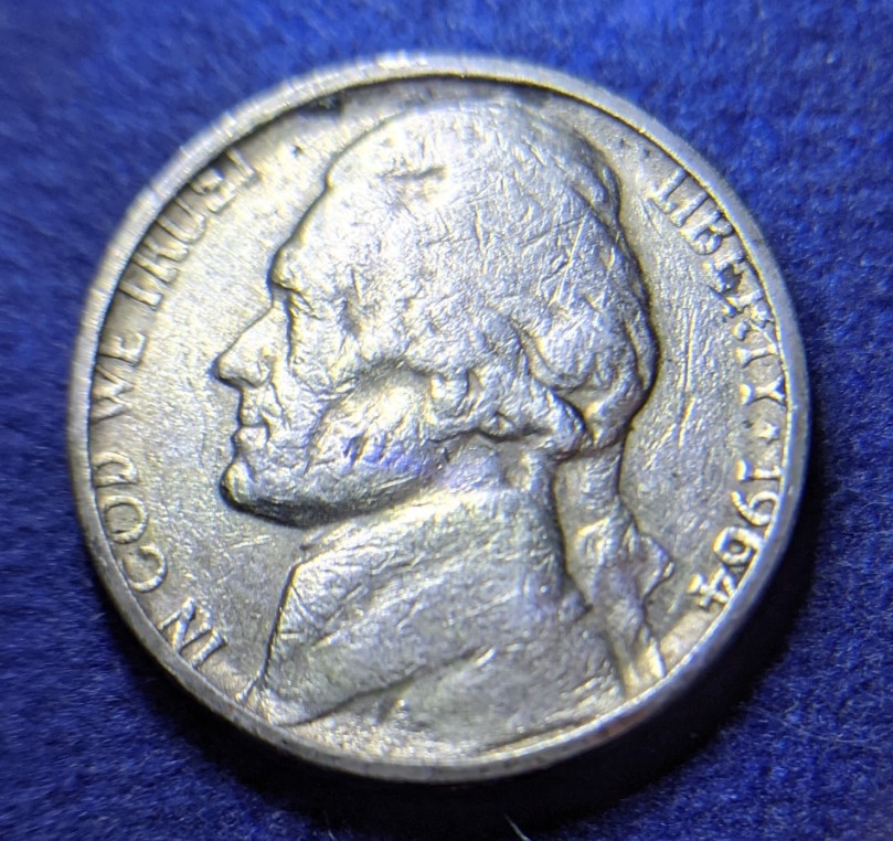 1964-Error-Nickel-Multiple-Planchet?