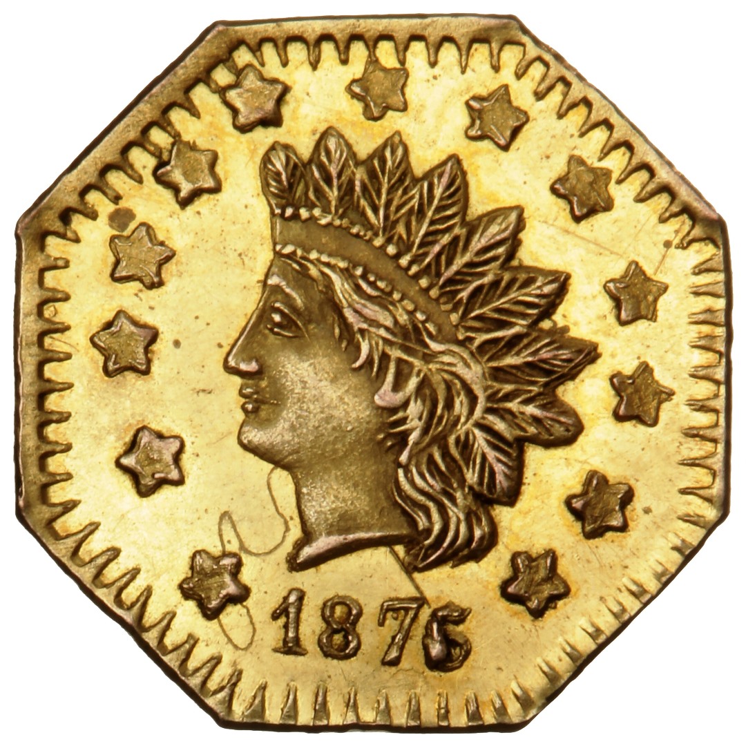 A-Pleasant-Surprise-From-NGC---MS-63-PL-1876/5-California-$1-Gold