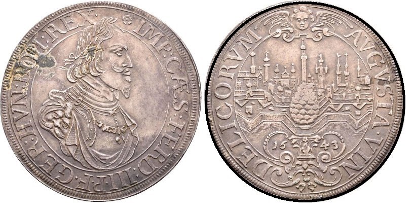 1643-Augsburg-Thaler-Genuine-Or-Not?