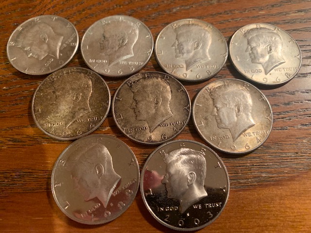 JFK-Half-Dollar-Roll-Hunters:-Silver,-Proofs-And-Other-Finds