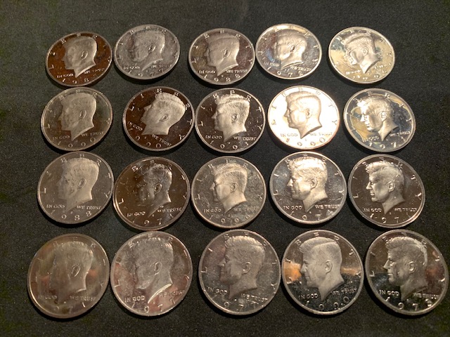JFK-Half-Dollar-Roll-Hunters:-Silver,-Proofs-And-Other-Finds