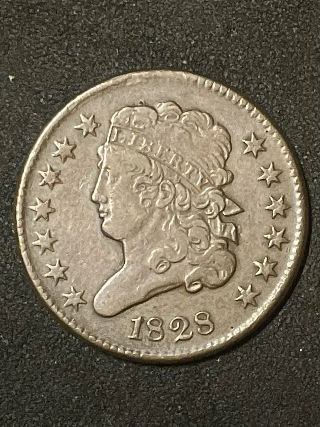 1828-13-Star-Half-Cent