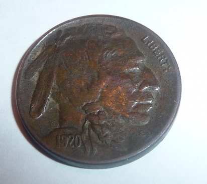 Solid-Copper-1920-Buffalo-Nickel?