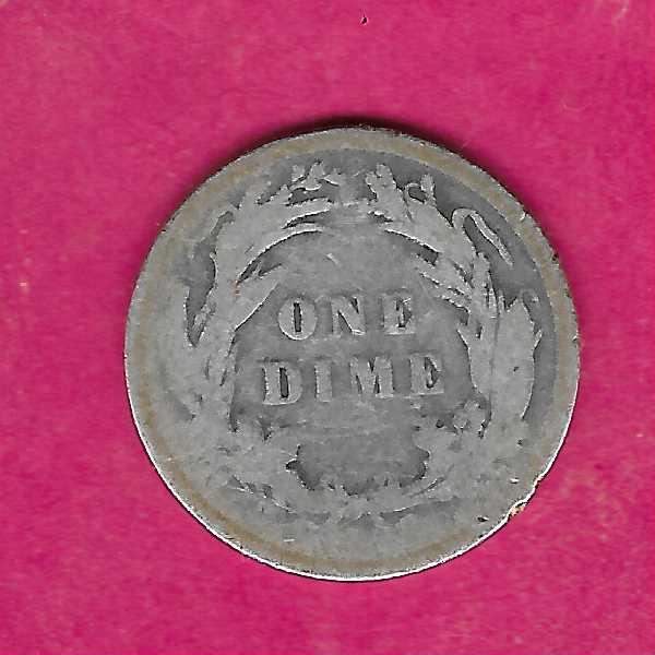 1895?-Barber-Dime-For-Grading-And-Mintmark-Verification