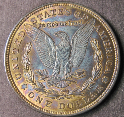 Questionable-Toning-On-A-1921-P-Morgan
