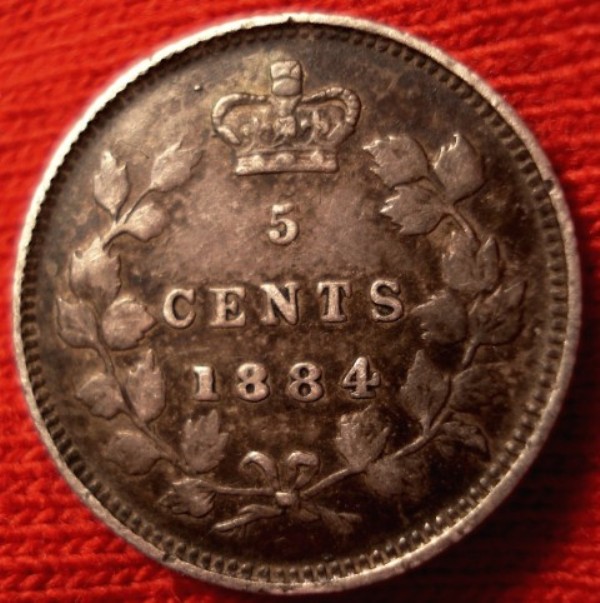1884-Five-Cent-Opinion-On-Grade-Please...-: