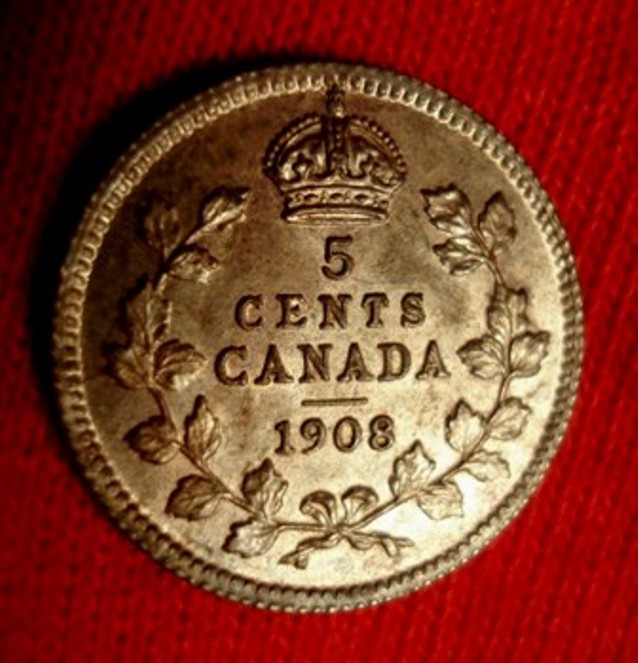 Grade-Opinions-Please...-:-1908-Edward-VII-Five-Cent-Piece