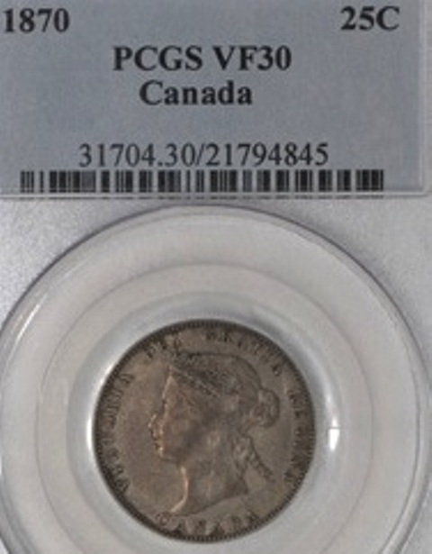 Grade-Opinions-Please...-:-1870-Victoria-Twenty-Five-Cent