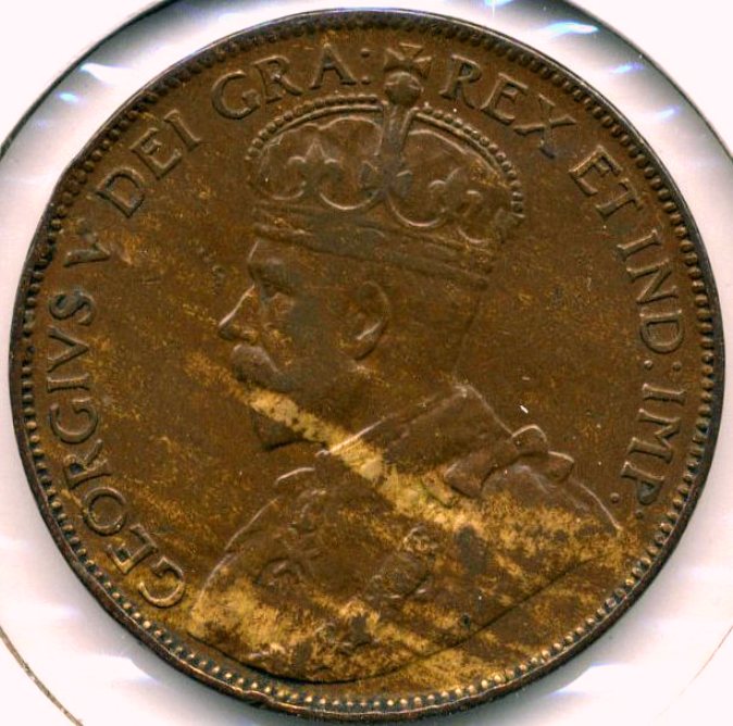 1929-Newfoundland-Cent--Interesting-Planchet,-But-Is-It-XF?