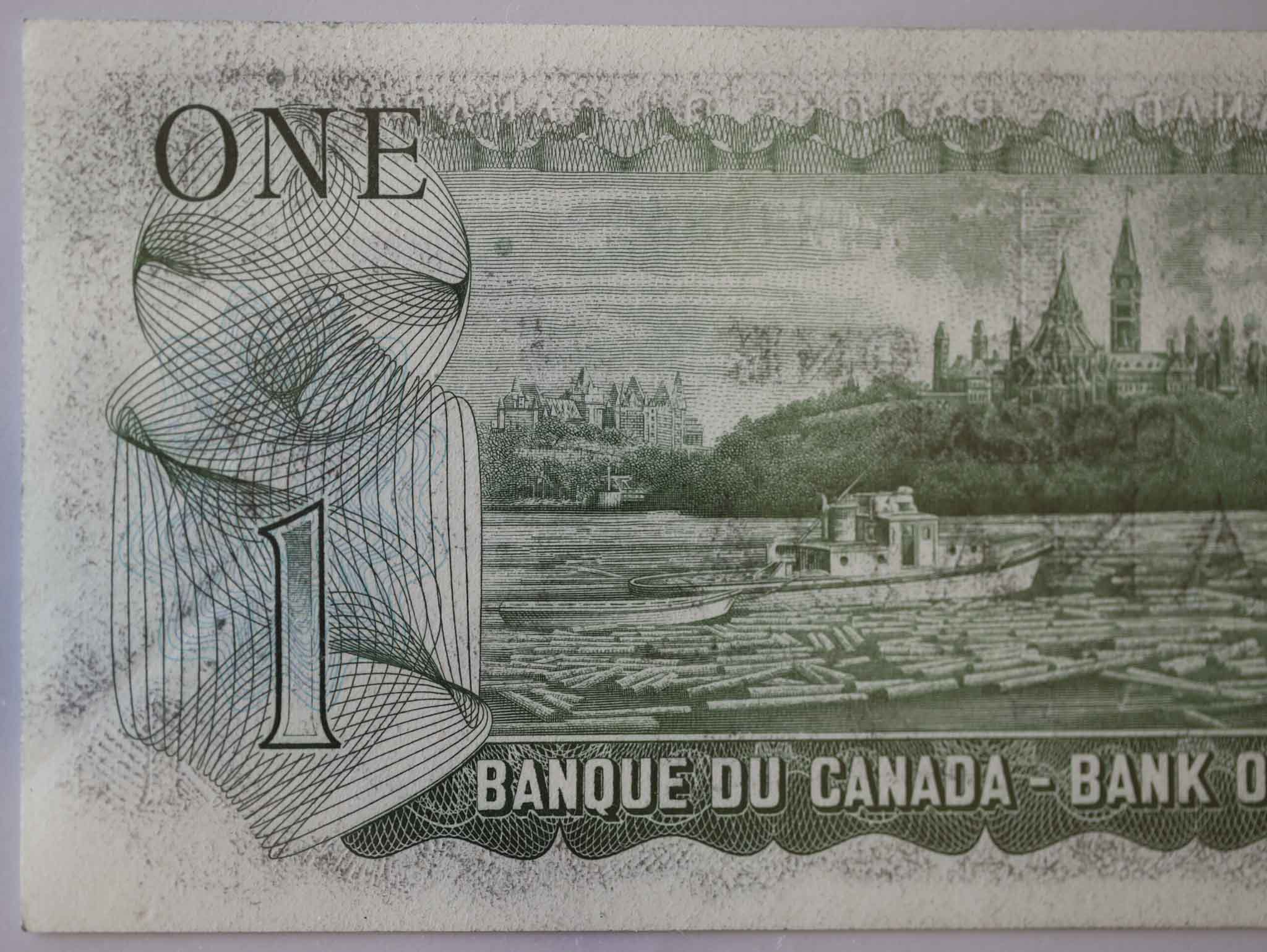 Ink-Transfer-On-1973-One-Dollar-Notes