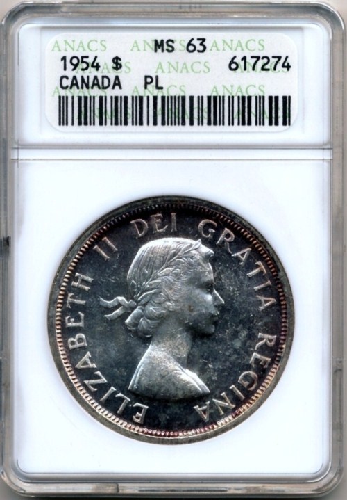 Help-With-ANACS-Graded-1954-Silver-Dollar:-Pl,-MS-Or-Both?